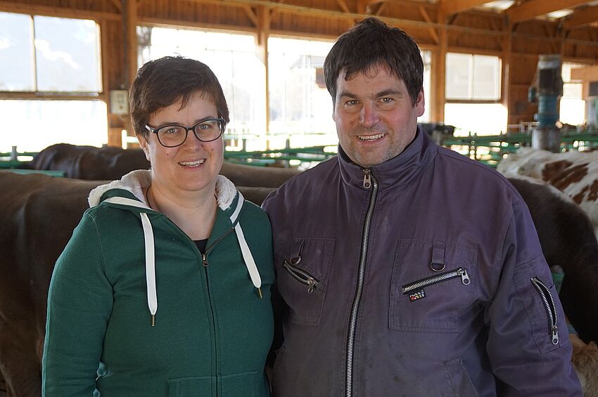 Anita und Helmuth Gstöhl. Foto: Michael Götz.